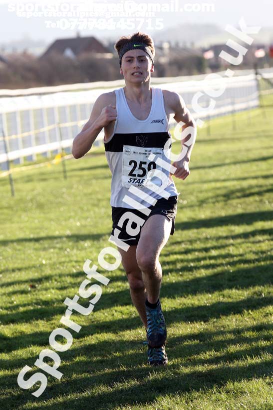 Senior mens North Eastern Cross Country, Redcar. Photo:  David T. Hewitson/Sports for All Pics